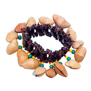 Bracelet et chevillère élastiques faits main en coquillages naturels, cadeau artisanal pour le yoga, la méditation et la décoration - Product Image 2