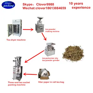 stevia processing full line Health tea Hot sale herbal tea centella asiatica herba processing production line