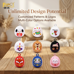 กระดิ่งโลหะเคลือบสีสันสดใสลายสัตว์การ์ตูนขนาดเล็กน่ารักสำหรับพวงกุญแจ จี้กระเป๋า ของที่ระลึก - Product Image 4