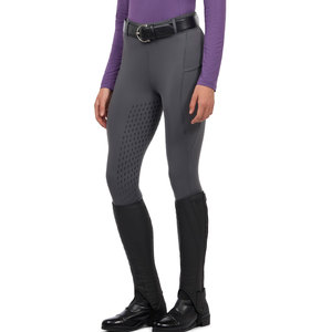 Comfortable Equestrian Ladies Horse Riding Pant for Sale OEM Custom High Waist Compression Breathable Silicone Riding Breeches - Product Image 1