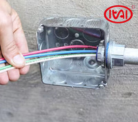 Cable Eléctrico THHN/THWN de 600V, Estándar Americano, con Aislamiento de PVC/Nylon, Cobre Puro Trenzado, para Cableado de Viviendas