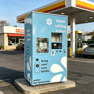 Máquina Expendedora de Agua de Uso Comunitario Industrial, 60L/H, RO, 24H, Totalmente Automática, con Múltiples Métodos de Pago, Filtración de 11 Etapas, Ozono y UV - Product Image 5