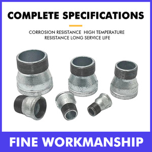 Raccord de tuyauterie en fonte malléable galvanisé à chaud, réducteur BSP, manchon femelle pour l'huile, l'eau et le <span class=keywords><strong>gaz</strong></span> - Vente chaude - Product Image 4