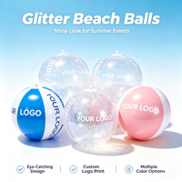 Ballons de plage promotionnels en vrac, ballons de plage gonflables surdimensionnés de 28 cm avec logo, ballons en PVC colorés personnalisés, cadeaux d'entreprise