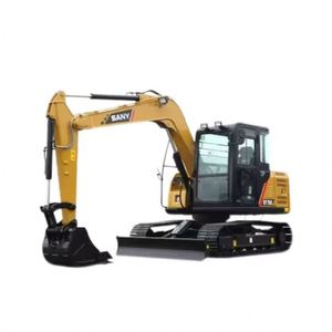 High Grade for SY75C Crawler Excavator Brand New Mini with Engine Gearbox Pump High Efficiency 0.04m Bucket Capacity - Product Image 1