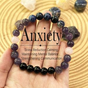 Natural Stone <b>Bracelet</b> Colorful Glass <b>Beaded</b> Meditation Jewelry Expert In-house Production Custom Sample Making - Product Image 3