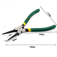 Circlip Plier 7 Inch C Clip Pliers for Snap Ring Remover Retaining Lock Ring Pliers