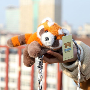 Supporto per cellulare a forma di <span class=keywords><strong>panda</strong></span> tribale, simpatico peluche animale, imbottito in cotone PP, regalo unisex per le vacanze - Product Image 2