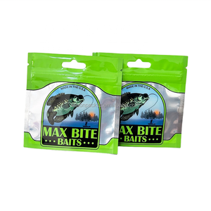 OEM bolsas พิมพ์ลายแบบกำหนดเองเปิดใหม่ได้พร้อมด้วยหน้าต่างที่ชัดเจนเหยื่อตก<span class=keywords><strong>ปลา</strong></span>ถุงบรรจุถุงไมลาร์ - Product Image 1