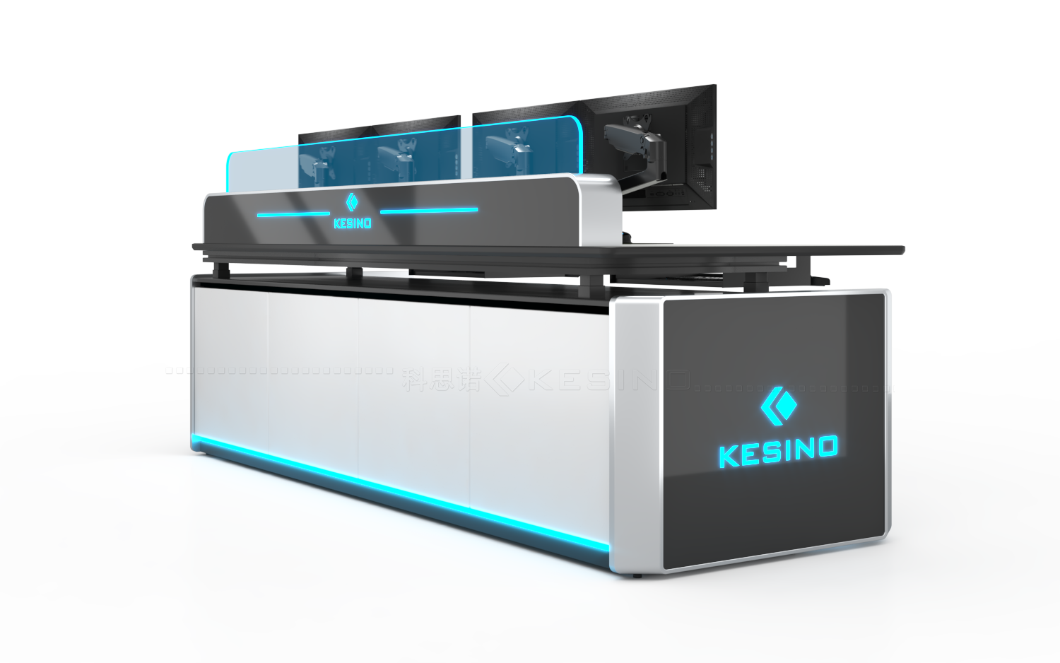 electronic work table futuristic