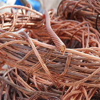 Câble rouge en cuivre à 99,99 %, cuivre bon marché, déchets de cuivre/déchets de fil de cuivre