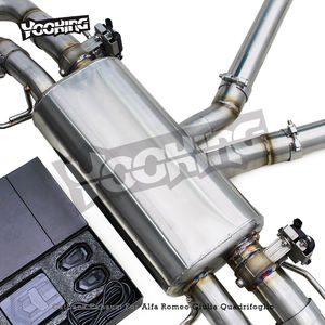 Oem Valvetronic Catback Uitlaat Voor <span class=keywords><strong>Alfa</strong></span> <span class=keywords><strong>Romeo</strong></span> Giulia Quadrifoglio 2.9T V6 2016-2024 Roestvrijstalen Uitlaatpijp - Product Image 4