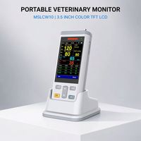 Moniteur vétérinaire portable multi-paramètres, moniteur de pression artérielle pour chiens et chats