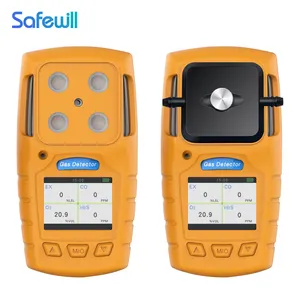 Độ chính xác cao Gas Detector bán buôn OEM bao bì gas Màn hình khí xách tay phân tích safewill es30a