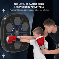 Machine de boxe électronique intelligente murale avec cible de frappe pour l'entraînement de réaction
