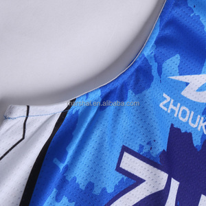 2018 cool basketball ジャージーカスタマイズフル sublimation design for team or club - Product Image 2