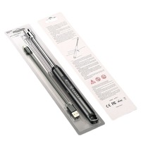 Allumeur créatif portable en métal pour bougies et barbecues, rechargeable par USB, coupe-vent, flexible à 360°, vente en gros du fabricant