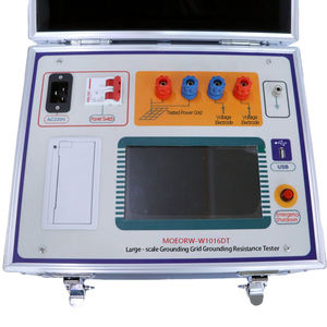 1 an de garantie Équipement de mesure du sol en acier LCD Machine d'essai de résistance à la terre pour la mise à la terre d'impédance - Product Image 4
