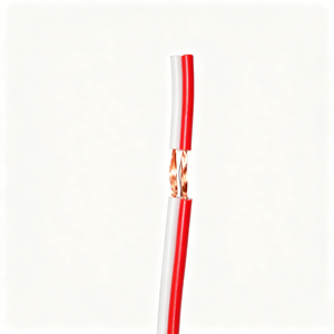 Cavo Piatto Flessibile RVB <span class=keywords><strong>2</strong></span> Conduttori <span class=keywords><strong>0</strong></span>.5mm² <span class=keywords><strong>0</strong></span>.75mm² 1mm² 300V Parallelo con Isolamento in PVC per Connessione di Elettrodomestici e Lampade - Product Image 3