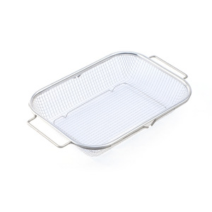 Stainless Steel <b>Fine</b> <b>Mesh</b> Drain Basket 31x12.5x5cm Kitchen Fruit Rice Washing <b>Sieve</b> Water Filter Rack - Product Image 3