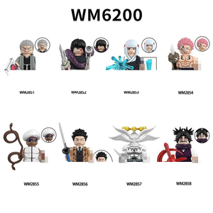 Blocchi da Costruzione Demon Slayer, Mini Action Figure, Personaggi Nezuko <span class=keywords><strong>Kamado</strong></span> e <span class=keywords><strong>Tanjiro</strong></span> <span class=keywords><strong>Kamado</strong></span>, Statuette da Collezione per Scrivania, Regalo di Compleanno - Product Image 4