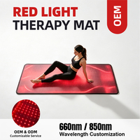 Almohadilla de Terapia de Luz Roja e Infrarroja Cercana OEM/ODM al por Mayor con Certificado, Colchoneta de Terapia de Luz Roja de Cuerpo Completo 660nm 850nm