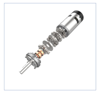 Basse vitesse 12v 24v dc refroidisseur d'air moteurs motar servomoteur mélangeur moteur
