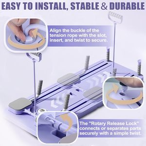 Mới nhất 5 trong 1 đa mục đích có thể gập lại Pilates cải cách Hội Đồng Quản Trị nâng cấp trượt bụng thiết bị tập thể dục thể thao giải trí - Product Image 4