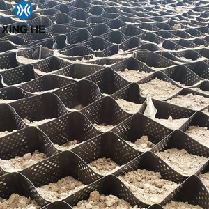 Grille de protection géocellulaire en plastique HDPE pour fondations routières, protection de pentes, parkings, allées et murs de soutènement - Product Image 6