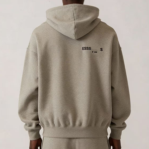 Sudadera con capucha para hombre Fear Tops, de algodón grueso, con estampado integral, estilo oversize, personalizada, de fabricante, para hombre God - Product Image 4