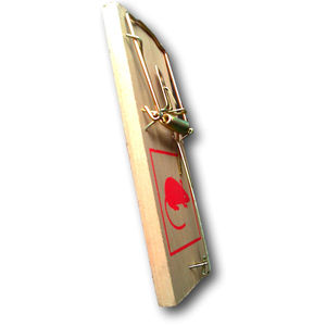 Trampa para ratones pedal de metal broche de madera ratón rata asesino ratones trampa para ratones jaula trampa para animales - Product Image 2