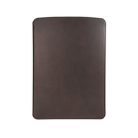 Housse d'ordinateur portable en cuir PU imperméable, antichoc, portable, pour MacBook