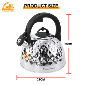 Bouilloire sifflante en acier inoxydable 3l pour cuisinière, théières pour faire bouillir de l'eau, induction - Product Image 5