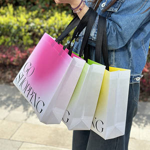 Bolsos de Mano Tejidos para Mujer al por Mayor, Bolsas de Compras Impermeables, Bolsas de Supermercado con Logotipo Impreso en Oferta, para Viajes - Product Image 1