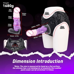 Funda de silicona realista para pene, funda para dildo con correa, condones de dragón, extensor de pene, juguetes sexuales para mujeres - Product Image 2