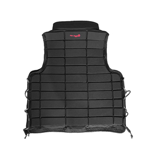 Gilet equestre leggero nero attrezzatura equestre <span class=keywords><strong>per</strong></span> <span class=keywords><strong>adulti</strong></span> giacca a cavallo Jockey gilet - Product Image 2