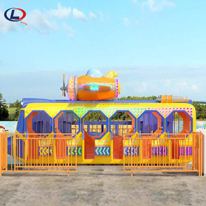 Extreme Family & Kids Flying Bus Carnival Rides Crazy Amusement Park Équipement de jeu Métal Intérieur et extérieur Équipement pour enfants - Product Image 4