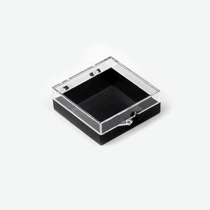 थोक खाली प्लास्टिक एनमेल पिन प्रस्तुति डिस्प्ले केस हिंग एक्रिलिक बॉक्स - Product Image 4