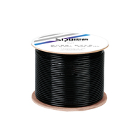 Câble réseau extérieur SIPU étanche Cat5e SFTP câble LAN gainé en PVC bon prix Cat5 cat6 UTP pour une utilisation en intérieur longueur 305m