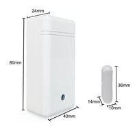 Sensor de Impacto de Litio de 3V de Calidad Superior A&R SSD-10, Alarma Multifunción Inalámbrica para Puerta/Ventana, Corriente de 16-25uA, China