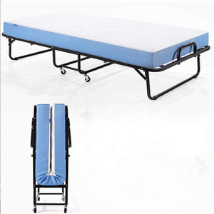 Sofá <span class=keywords><strong>cama</strong></span> plegable para dormir, <span class=keywords><strong>cama</strong></span> individual de espuma de memoria de gel, <span class=keywords><strong>blanca</strong></span>, barata, para hotel y casa - Product Image 3
