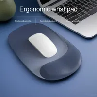 Tapis de souris en silicone, repose-poignets pour clavier en mousse à mémoire de forme, vente en gros, sortie d'usine