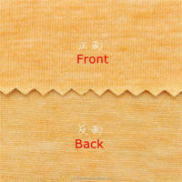 Tissu jersey mélangé teint en fil TC 65% polyester 35% coton 180GSM OEKO-TEX pour chemises habillées, costumes d'affaires et vêtements