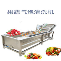 Commerciële Industriële Bubble Fruit Avocado Mango Groente Aardappel Wasmachine/Bevroren Groente Productielijn