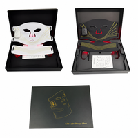 Masque facial et cervical professionnel en silicone 4 couleurs, outil de soin magnétique pour le rajeunissement de la peau, masque sans fil pour le visage et le cou