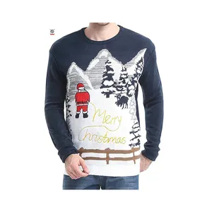 Custom Logo Ugly Couple Matching Festival Dear Male Long Custom Unisex Ugly Vintage Christmas Sweater