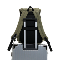 Sac à dos portable pour ordinateur portable, grande capacité, sac d'ordinateur, sac à dos de voyage, randonnée, dos ajusté sur le levier, étanche pour étudiant