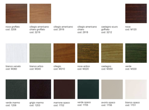 ประตูอลูมิเนียมด้านนอกเอฟเฟกต์ไม้ครีม TOKIO สไตล์ร่วมสมัยดีไซน์แบบ Ashlar - Product Image 4