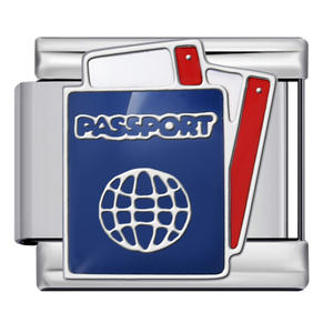 Mode acier inoxydable anglais <span class=keywords><strong>argot</strong></span> lettre chèvre Piegon italien <span class=keywords><strong>breloque</strong></span> liens 9mm Bracelet bricolage faisant des bijoux - Product Image 4