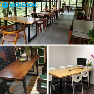 MONSOON Đồ Nội Thất Chất Lượng Tốt Thép <span class=keywords><strong>U</strong></span> Hình Kim Loại Bảng Chân Cho Bàn Gỗ - Product Image 3